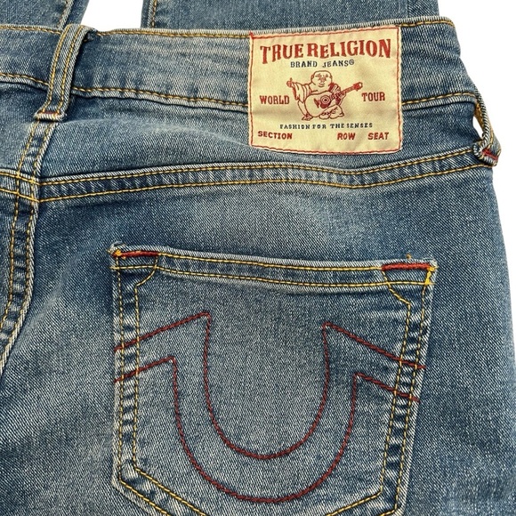 True Religion Jennie Curvy Mid Rise Super Skinny Jeans Sz 26 - Picture 7 of 14